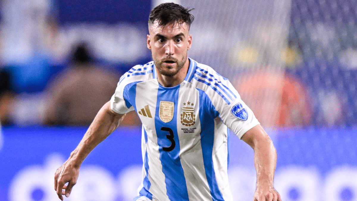 Nicolás Tagliafico, con la selección argentina / Imago