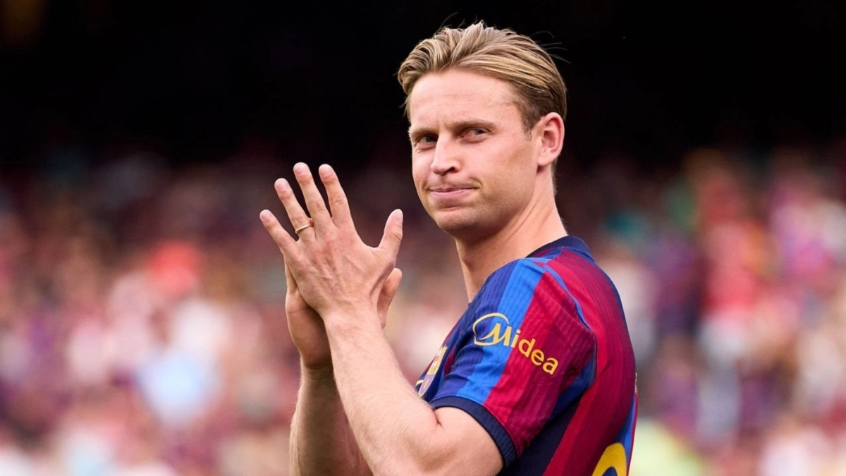 El no del Barcelona por Frenkie de Jong 