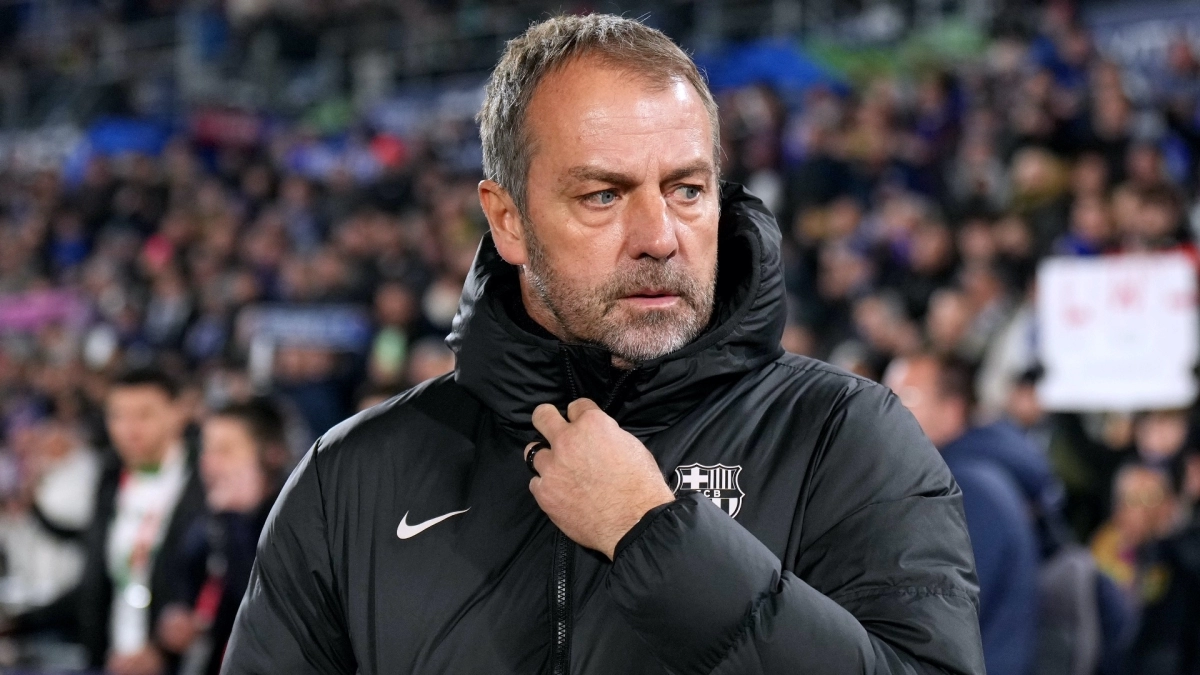 Hansi Flick, entrenador del Barcelona / Getty Images