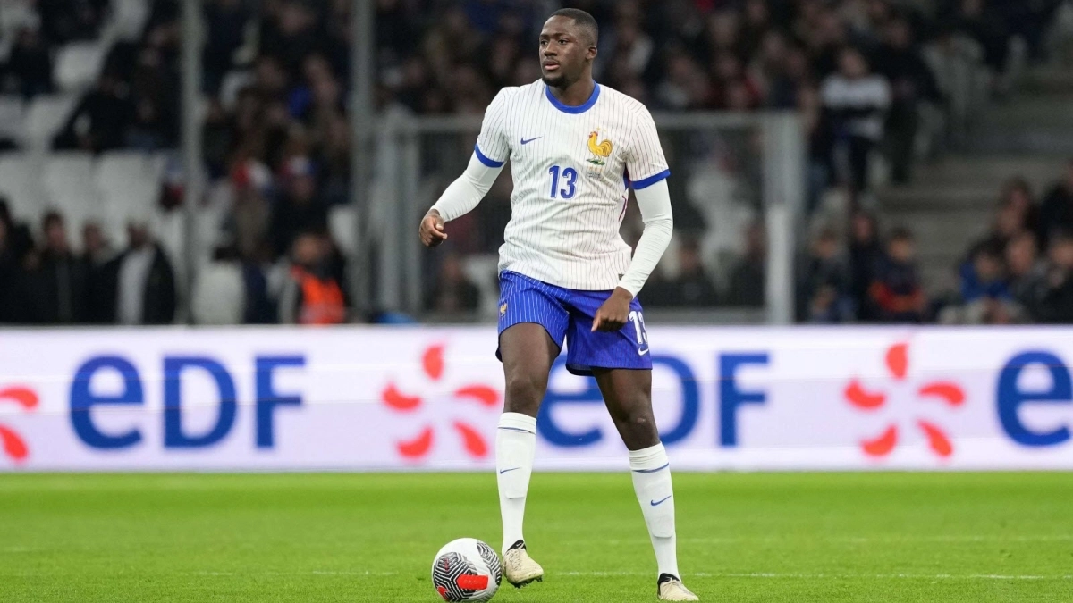 Ibrahima Konaté, con la selección francesa / Dave Winter