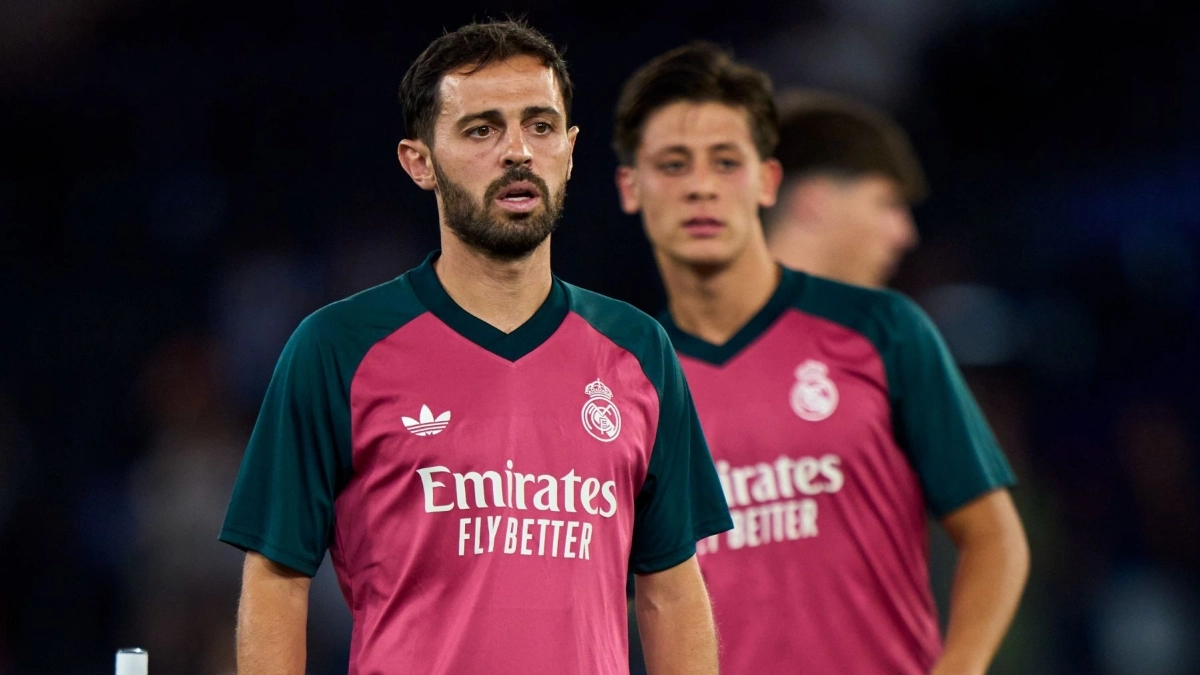 Bernardo Silva, in a match as a substitute with Real Madrid / Getty Images