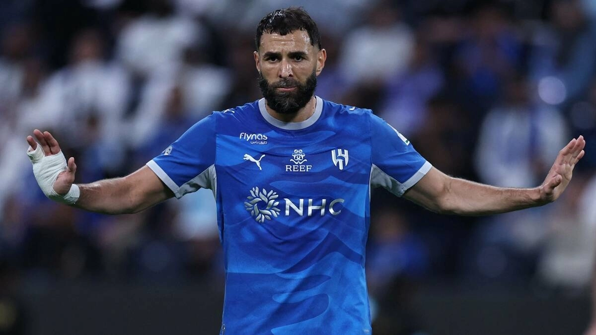 Karim Benzema se va del Al-Hilal / Reuters