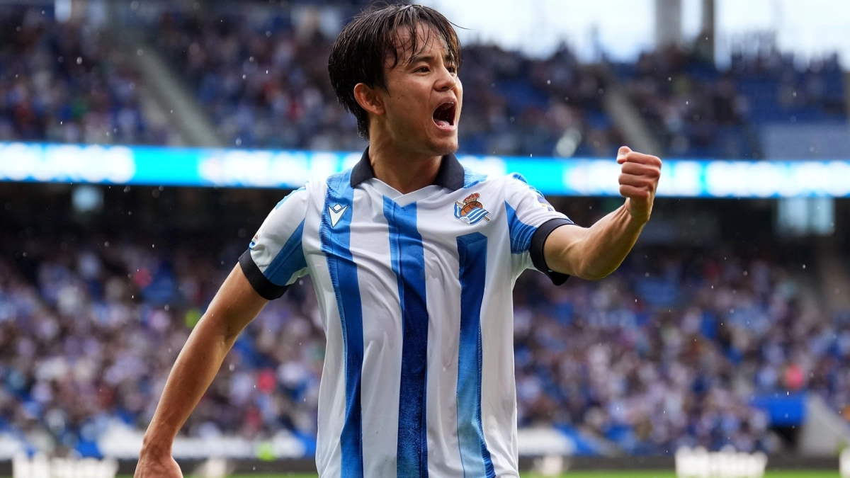 Takefusa Kubo, jugador de la Real Sociedad / Getty Images