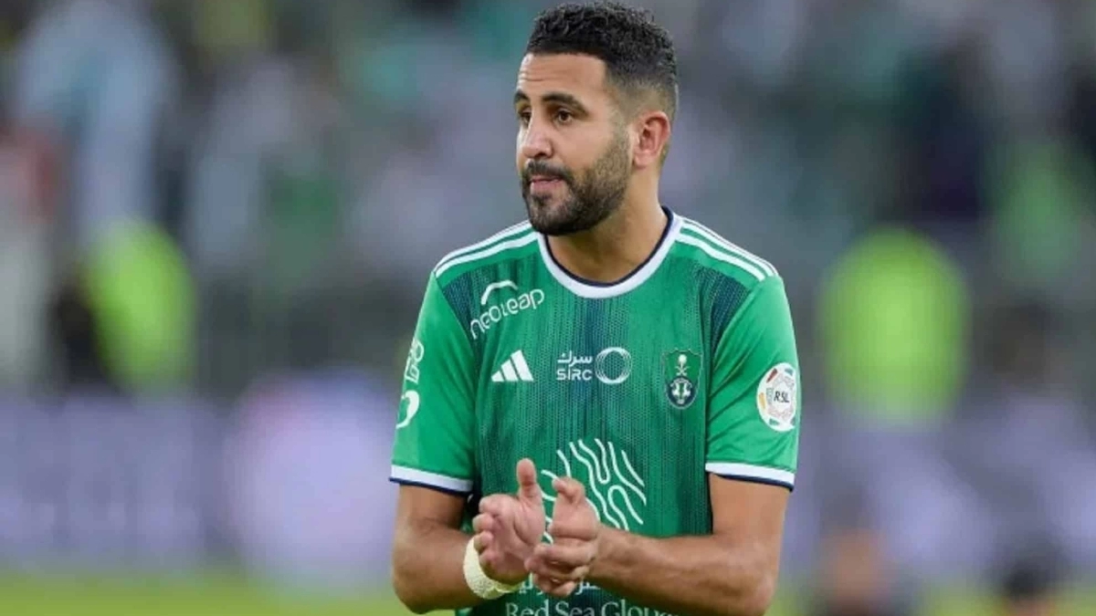 Riyad Mahrez, en su última etapa en el Al-Ahli / Getty Images