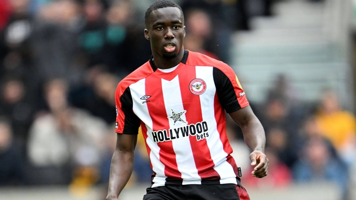 Michael Kayode, jugador del Brentford / Getty Images
