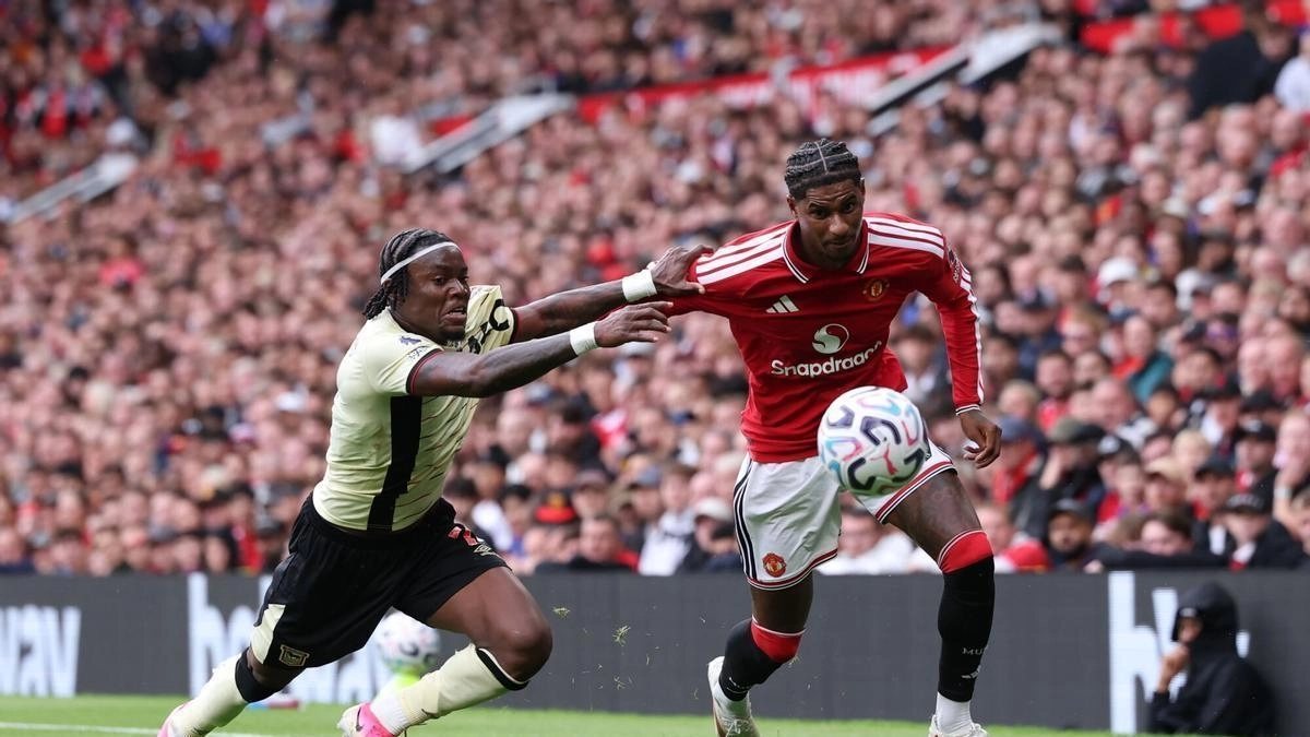 Marcus Rashford, jugador del Manchester United / Getty Images