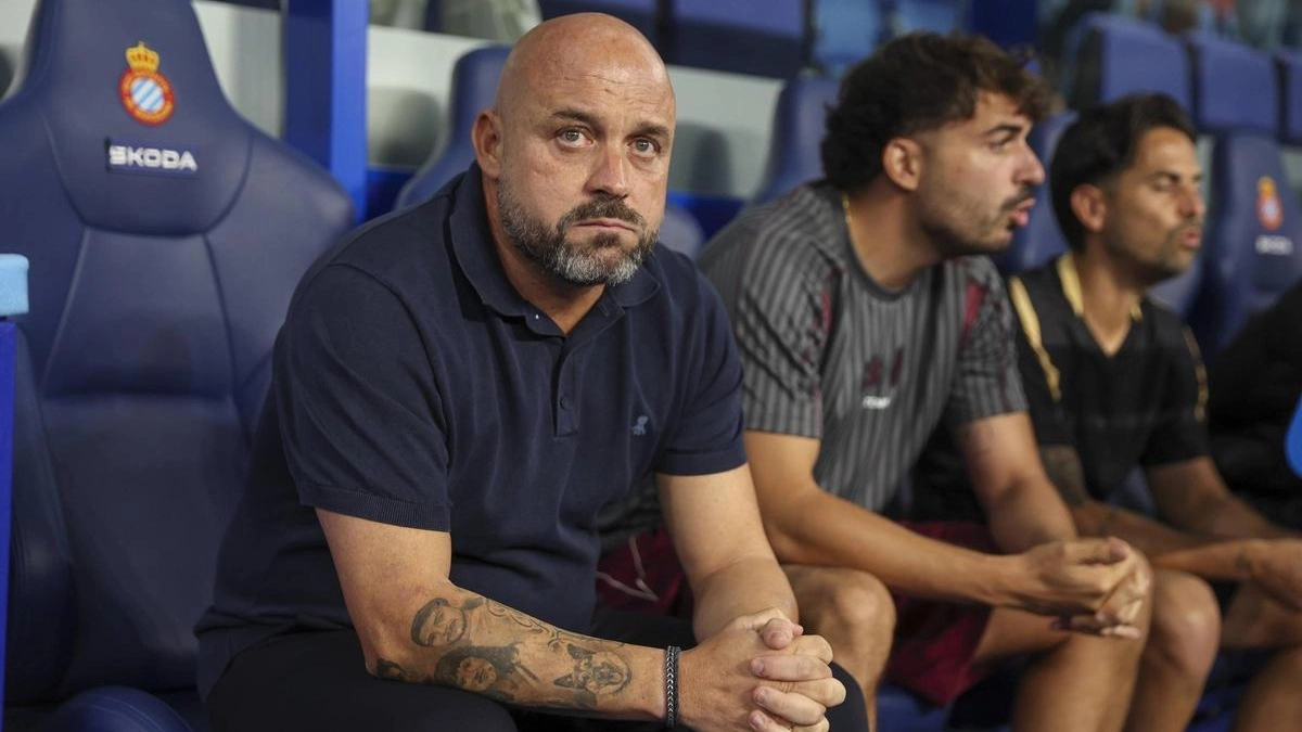 Manolo González, entrenador del Espanyol / EFE