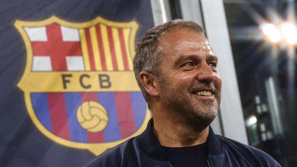 Hansi Flick, entrenador del Barcelona / Getty Images