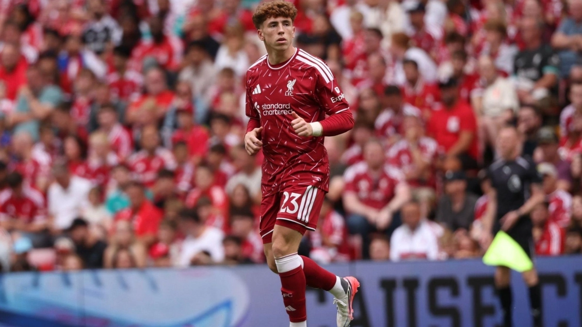 <p>Víctor Muñoz, player of Liverpool / Liverpool FC</p>
