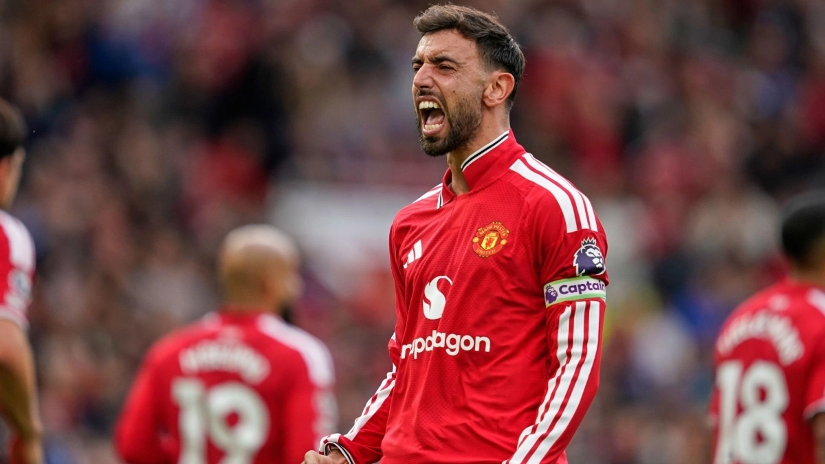 Bruno Fernandes, jugador del Manchester United / Getty Images