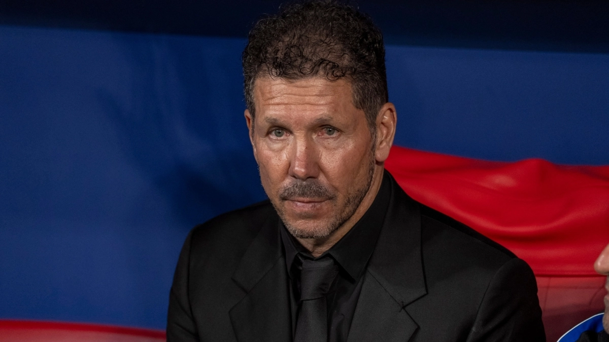 Diego Pablo Simeone, entrenador del Atlético de Madrid / EFE