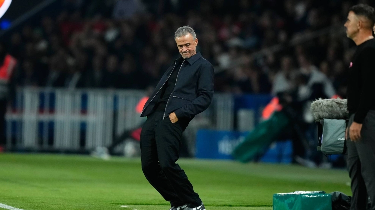 Luis Enrique, entrenador del PSG / Adam Vaughan