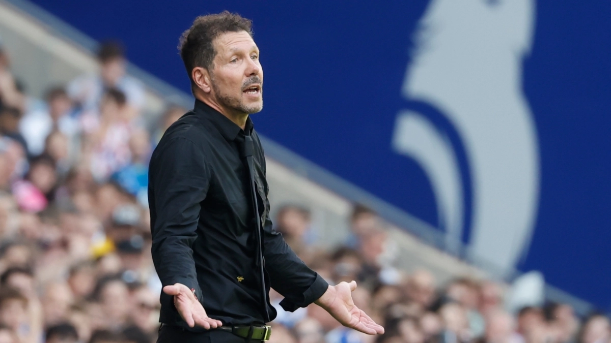 Diego Pablo Simeone, entrenador del Atlético de Madrid / EFE