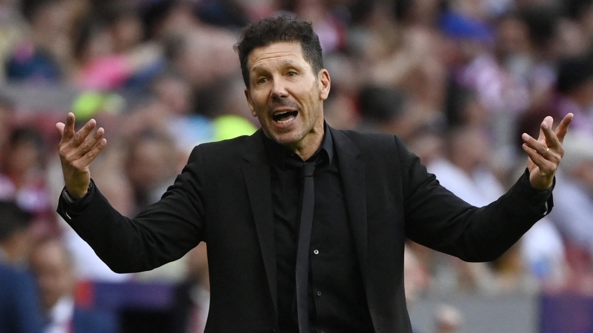 Diego Pablo Simeone, entrenador del Atlético de Madrid / Getty Images
