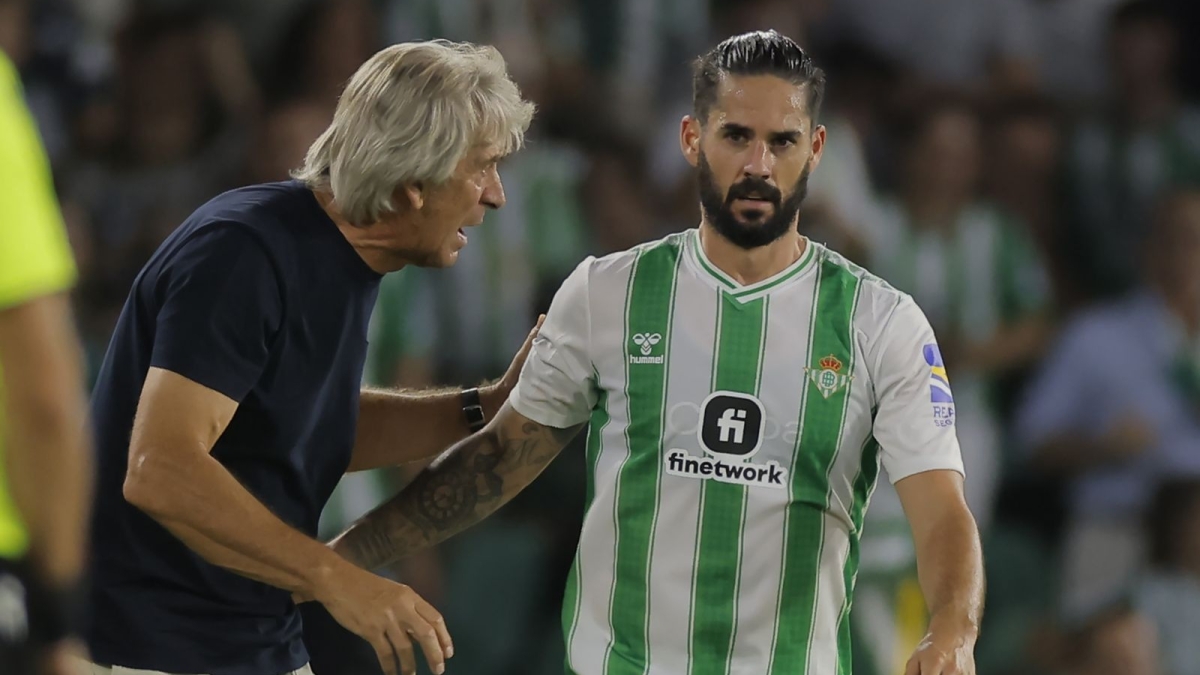 Isco Alarcón apoya la renovación de Manuel Pellegrini en el Betis