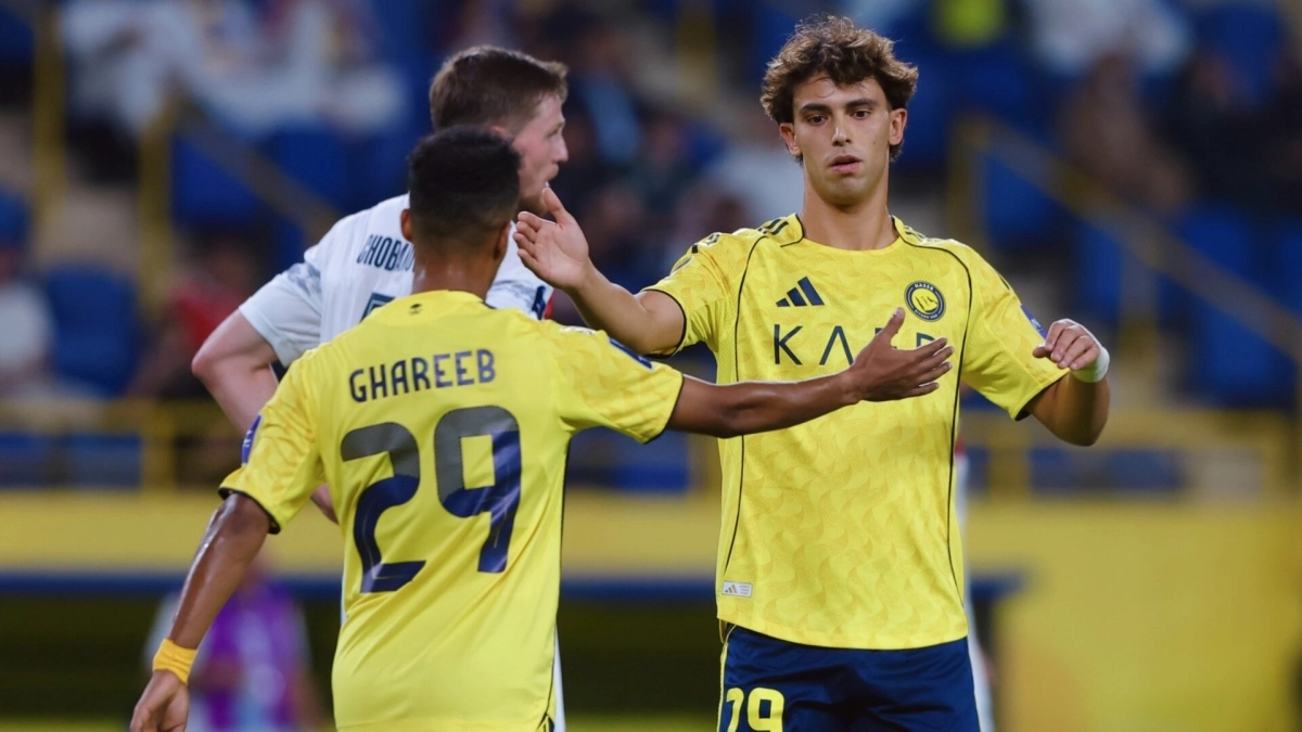 Joao Félix festeja un gol en Arabia Saudí / Al-Nassr