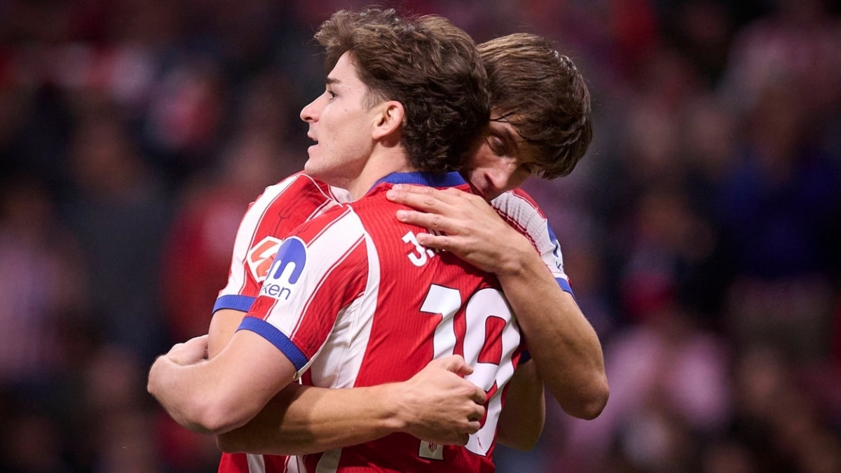 Julián Álvarez se disculpa con la afición del Atlético de Madrid