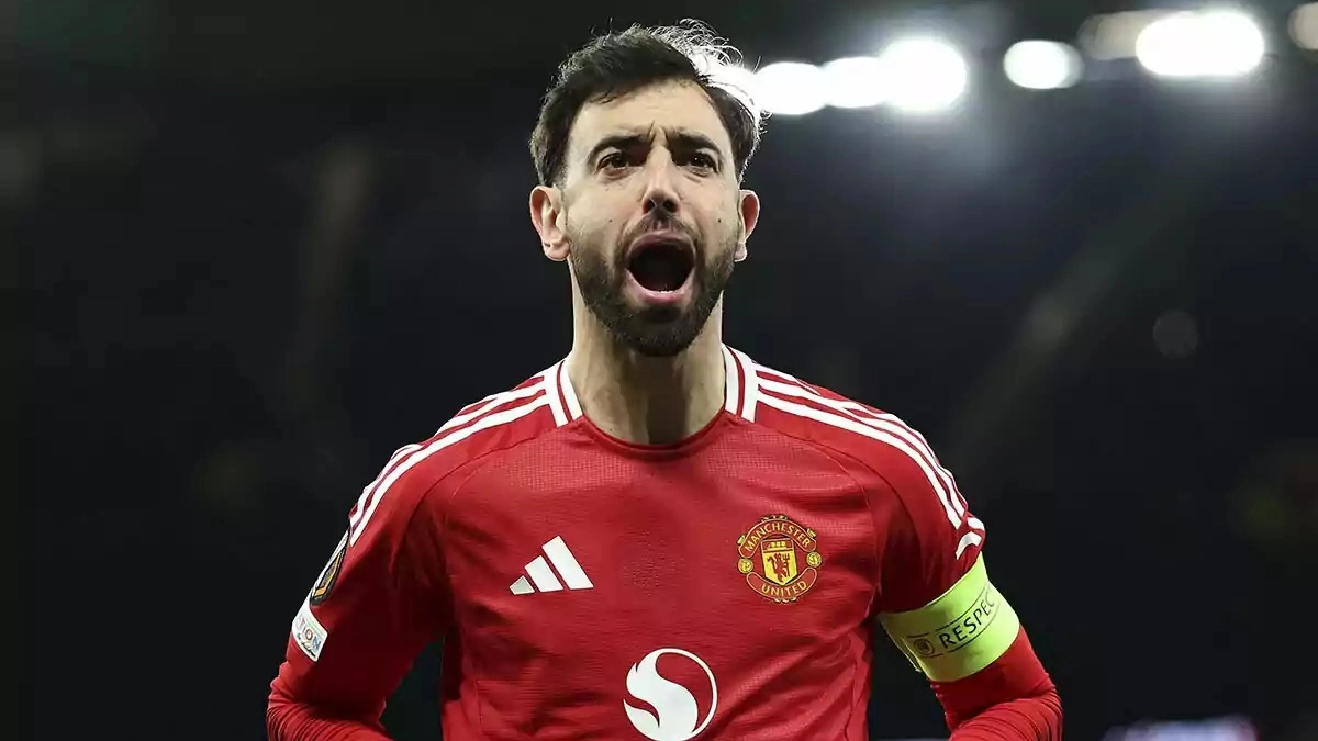 Bruno Fernandes tiene un pie fuera del Manchester United / Beinsports