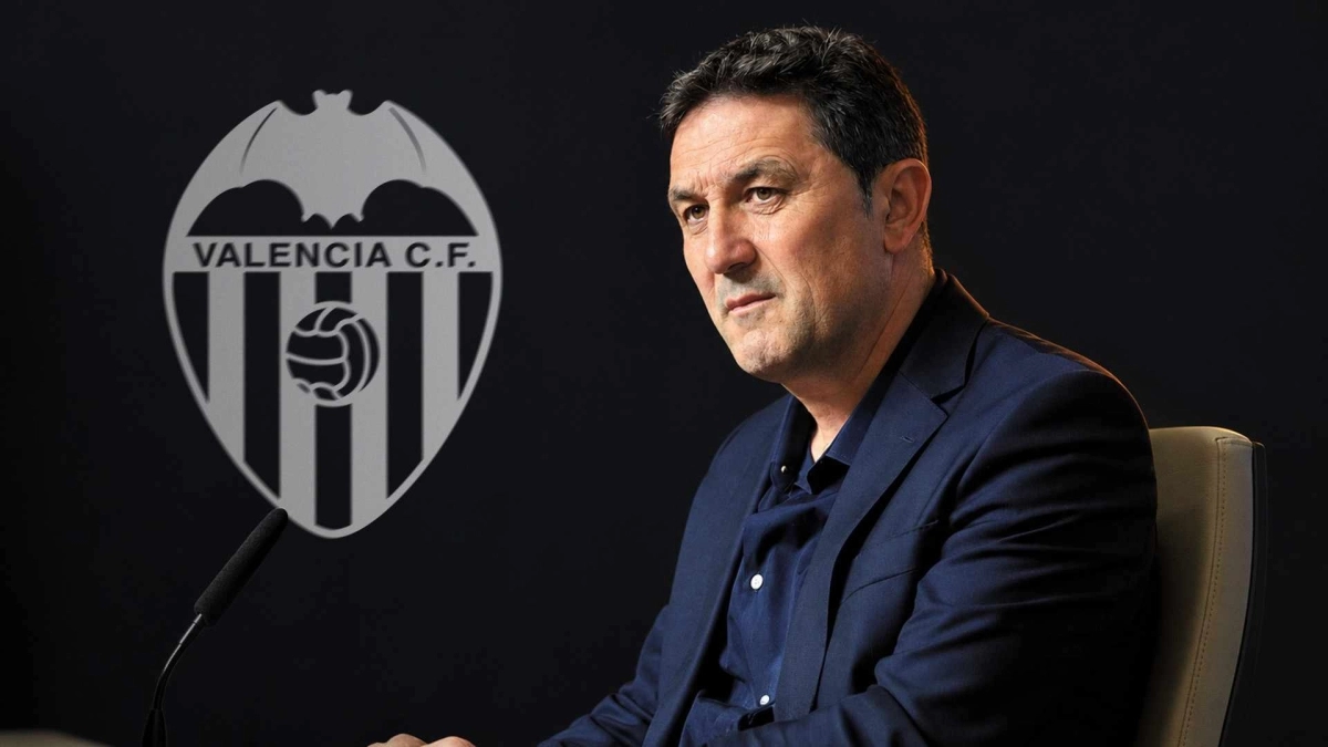 Braulio Vázquez, director deportivo del Valencia / Valencia CF