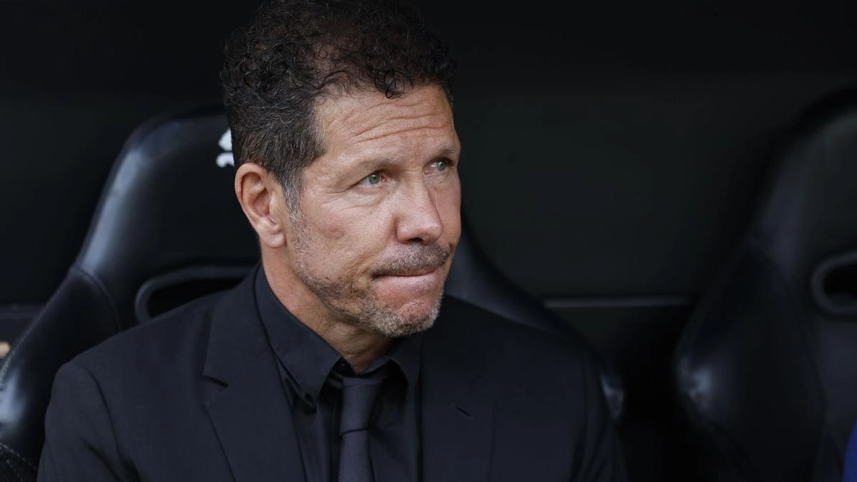 Cholo Simeone, entrenador del Atlético de Madrid / EFE