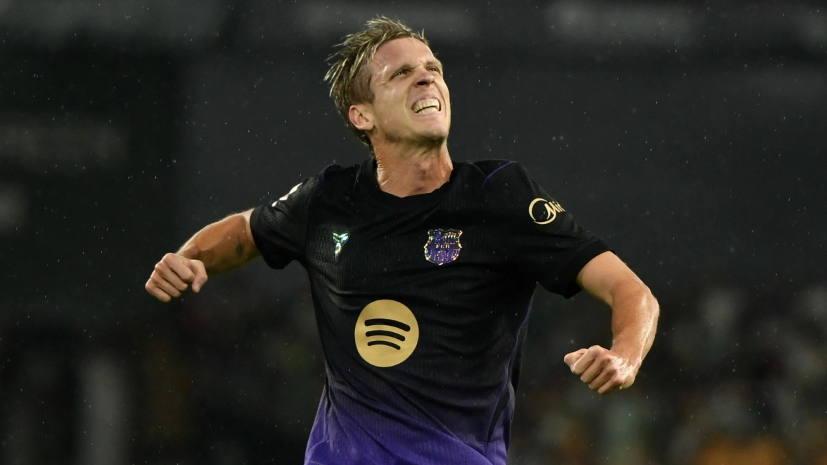 Dani Olmo, jugador del Barcelona / Getty Images