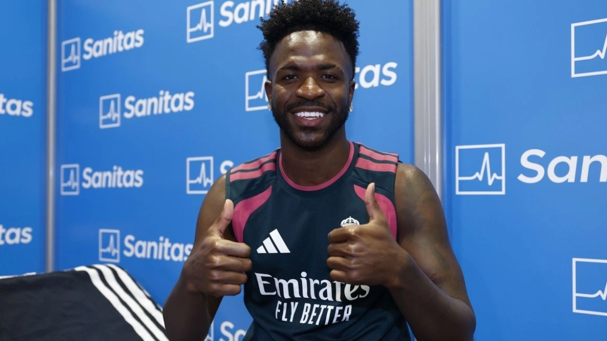 El Real Madrid tiene un problema con Vinicius / Eurosport