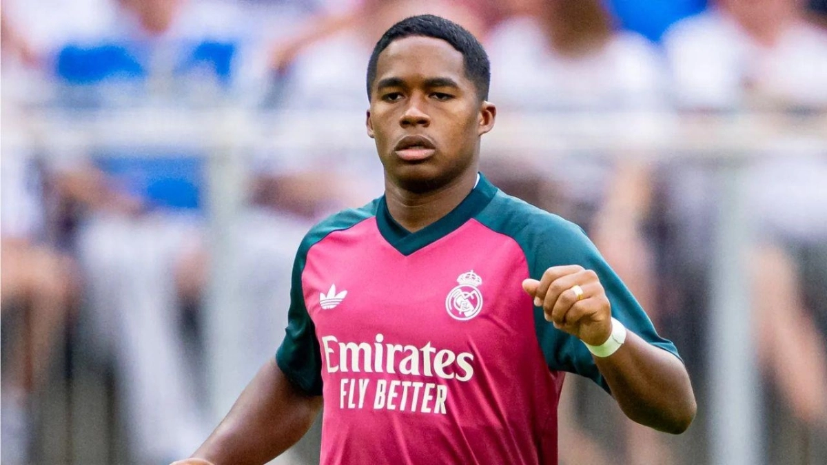 Endrick se ejercita con el Real Madrid / Real Madrid CF