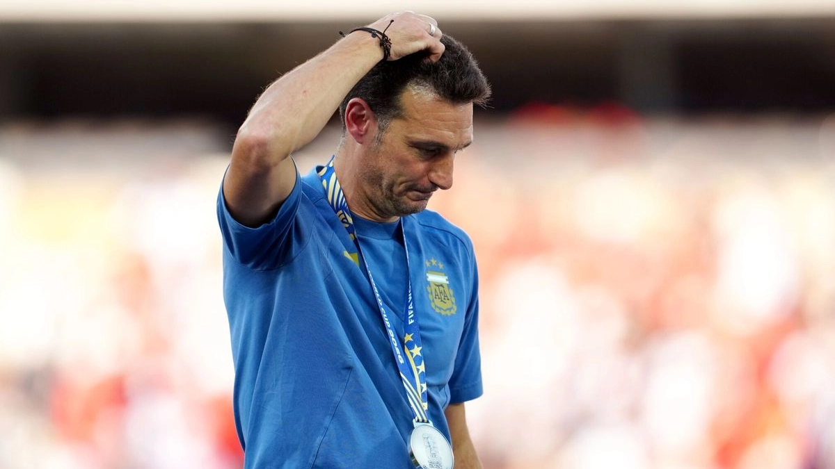 Lionel Scaloni, seleccionador de Argentina / Nick Potts