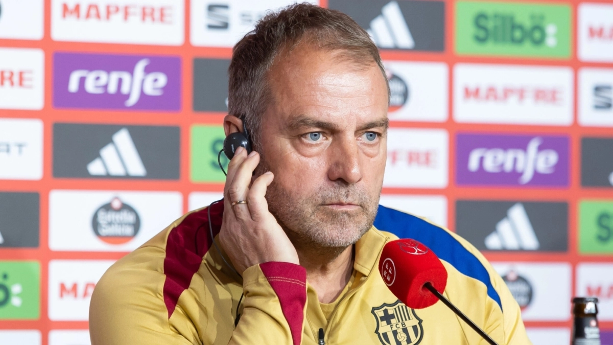 Hansi Flick, entrenador del Barcelona / Depositphotos