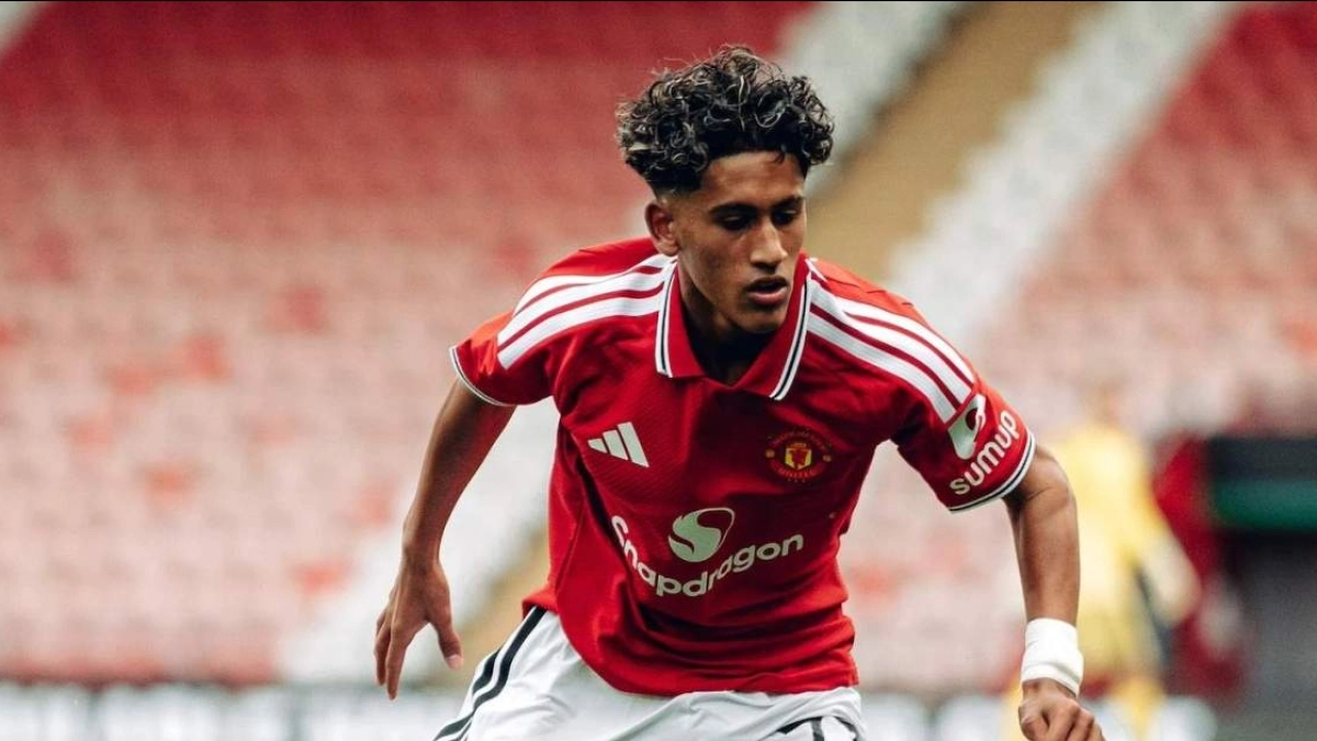 JJ Gabriel, jugador del Manchester United / Getty Images
