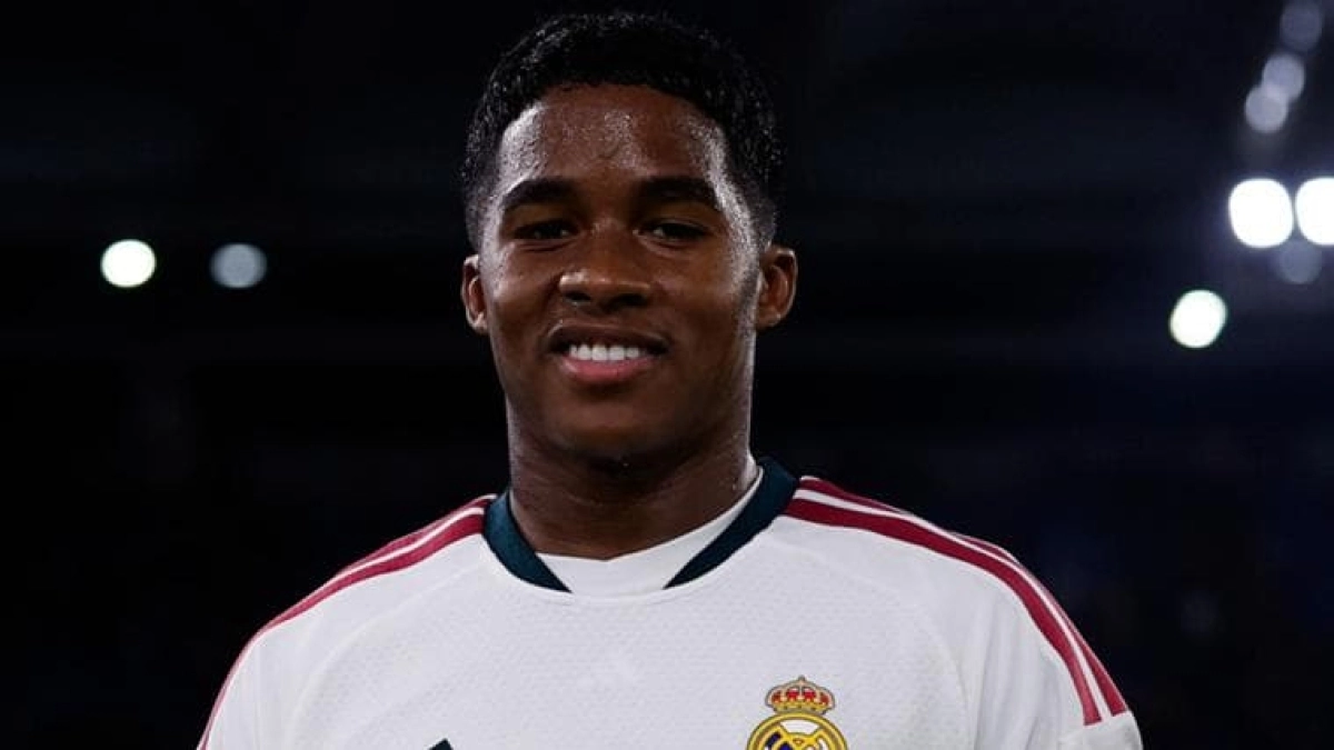 Endrick fue nombrado MVP del Roma-Real Madrid / Real Madrid CF