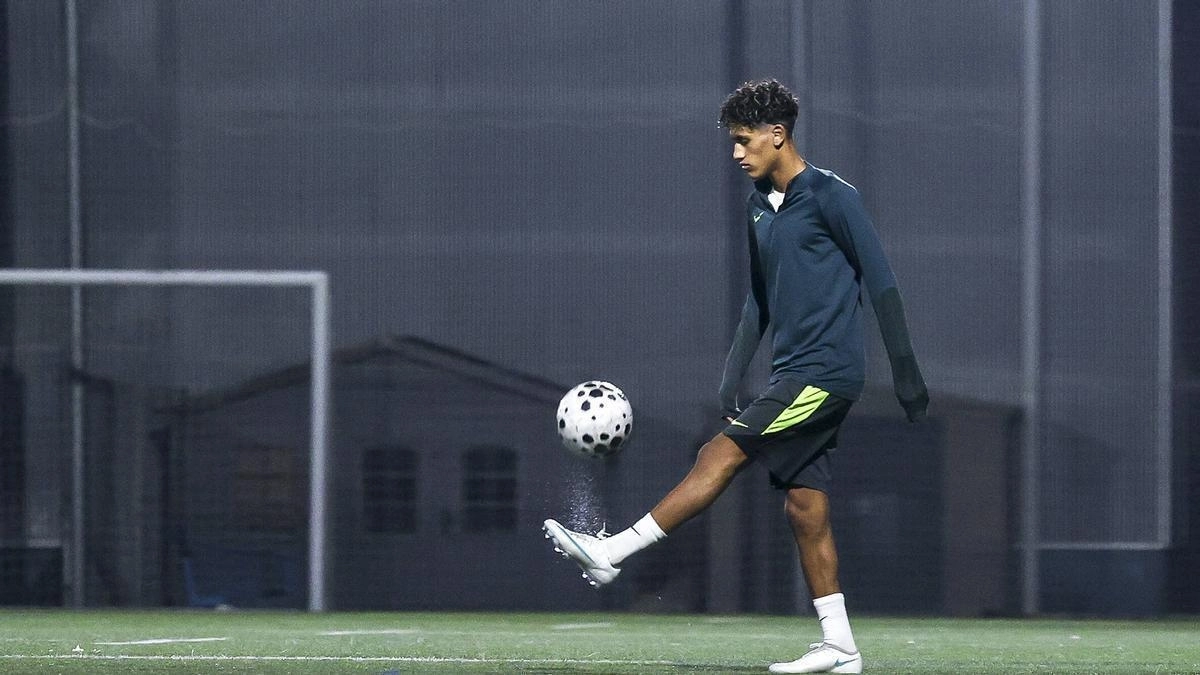 JJ Gabriel se ejercita en solitario en Barcelona / Instagram
