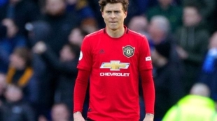 "Lindelof, el sacrificado de Solskjaer./ Foto: The Mirror"