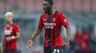 "El AC Milan ejerce la opción de compra por Tomori./ Foto: Sempre Milan"