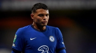 "Fichajes Chelsea: El futuro incierto de Thiago Silva./ Foto: Mundo Deportivo"