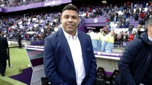 Ronaldo, presidente del Real Valladolid. Foto: Marca