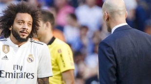 "El Madrid le encuentra sustituto a Marcelo./ Foto: MARCA"