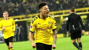 "Dortmund y United acercan posturas por Sancho./ Foto: AS"