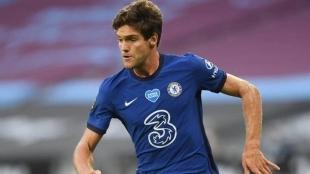 "El Dortmund pregunta por Marcos Alonso./ Foto: AS"