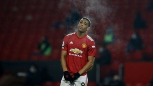"El futuro de Martial se acerca al Tottenham./ Foto: AS"