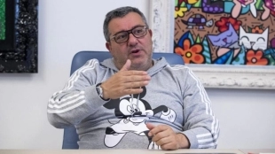 "El "no" del Manchester United a Mino Raiola./ Foto: AS"