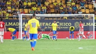 El equipo amarillo sufrió una contundente derrota frente al Athletic Club de Bilbao. Foto: Diario de Cádiz