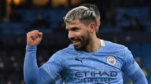 "Fichajes Barcelona: Agüero llega a Barcelona./ Foto: Sport"
