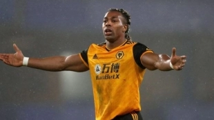 Adama Traoré, a un paso de irse al Tottenham de Antonio Conte "Foto: Sky Sports"