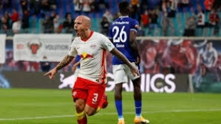 Y ahora Angeliño se enfrenta al Leipzig. Foto: Sports Finding