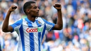 Alexander Isak sin noticias del Barcelona. Foto: Marca
