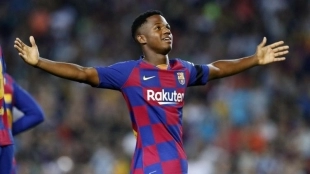  El Manchester United dispuesto a pagar la cláusula de Ansu Fati | FOTO: BARCELONA