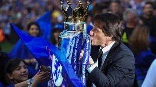 Antonio Conte sabe lo que es ganar una Premier League. Foto: Getty