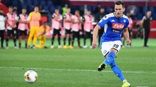 El intercambio que termina con Arkadiusz Milik en el Tottenham | FOTO: NÁPOLES
