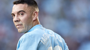 Aspas sonríe con la posible llegada de Mandzukic "Foto: SER"